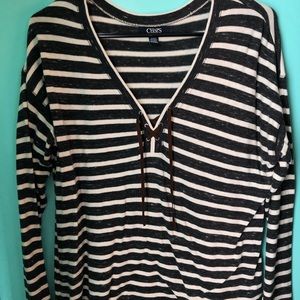 Chaps striped tee
